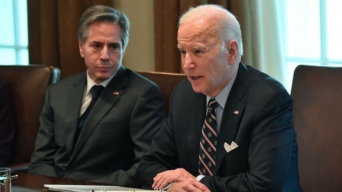 Blinken went to China to try to ease tensions. At the same time, Biden called the Chinese president a dictator. What's Biden up to?