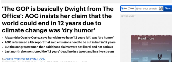 5 years and a couple of days ago, Climate Change's 12 year old lead Scientist told us the world would end in 5 years. What happened?