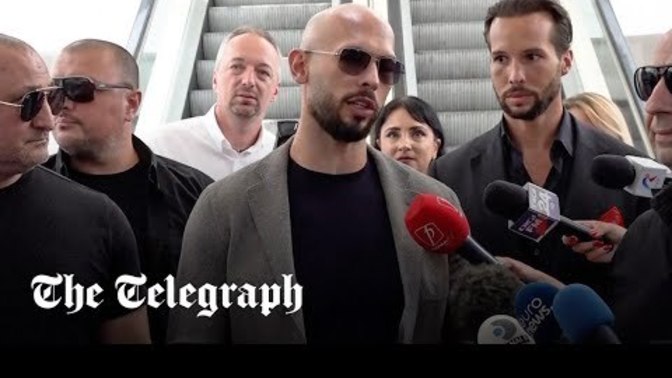 Andrew Tate. Will the Romanian government hold the Tates forever in jail without a conviction or real charges?