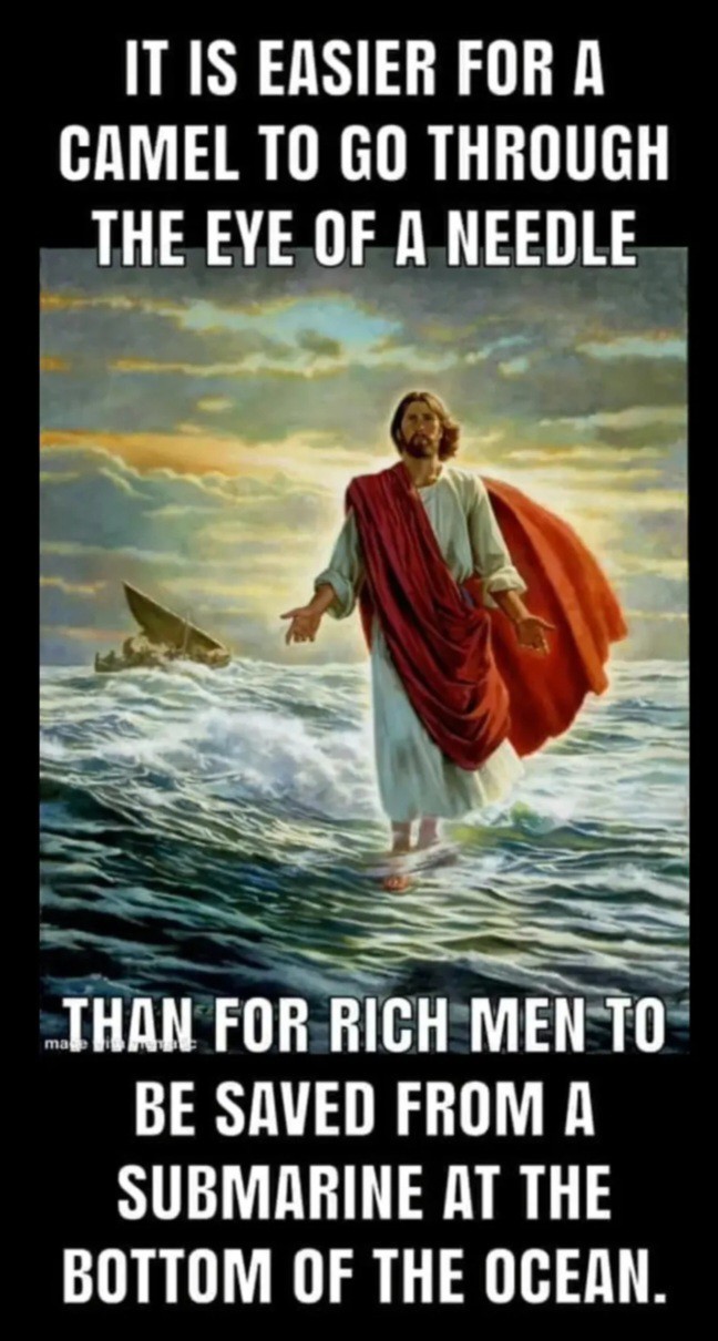 If the men in Titan werent billionaires would there have been such a big effort to save them?