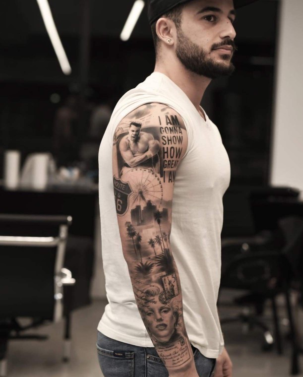 Arm sleeve tattoos. Who has it the best, the guys or the ladies. Or both?