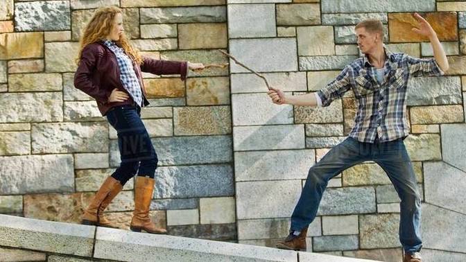 Why do guy’s playfully fight with women?