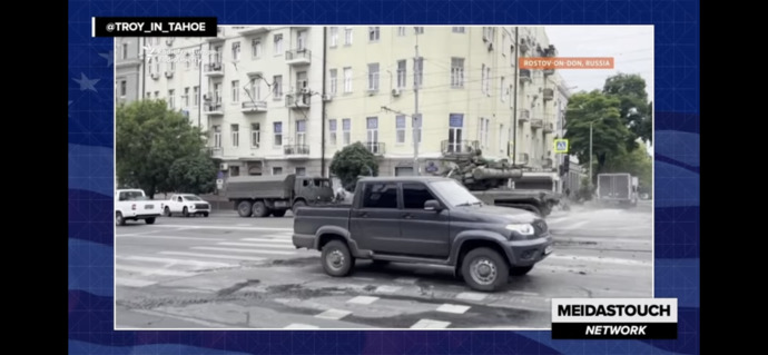 If you were out driving and just saw a tank casually driving like a regular car what would you think?