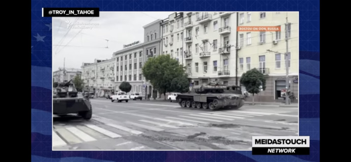 If you were out driving and just saw a tank casually driving like a regular car what would you think?