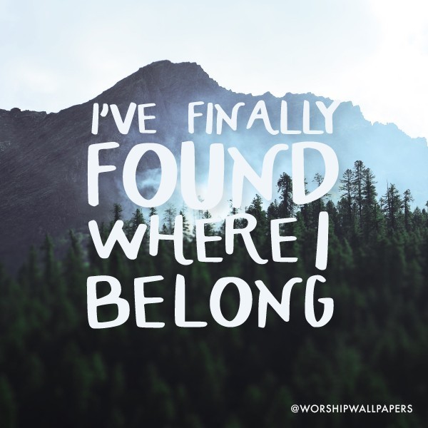 Where do YOU belong?