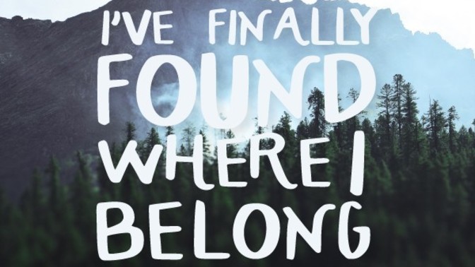 Where do YOU belong?