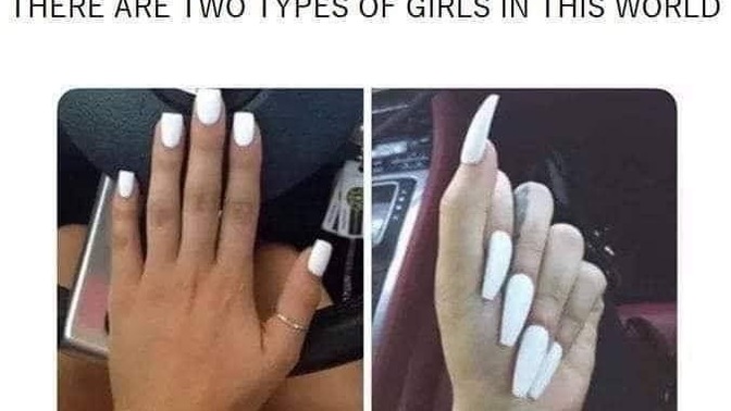 Women with long or short nails: guys, which one ☝️ do you prefer?