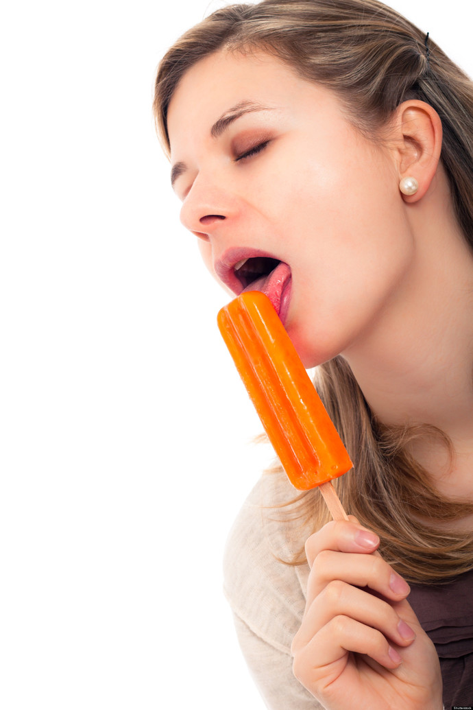 How do you eat your popsicles?