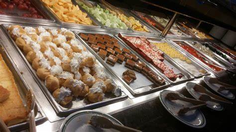What do you go to first at the Asian Buffet?