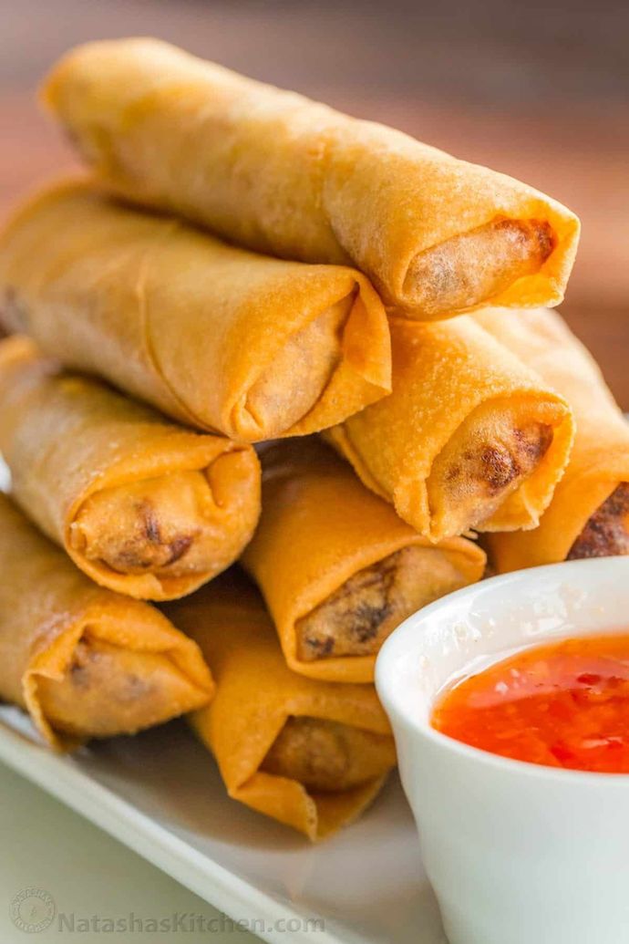 What do you go to first at the Asian Buffet?