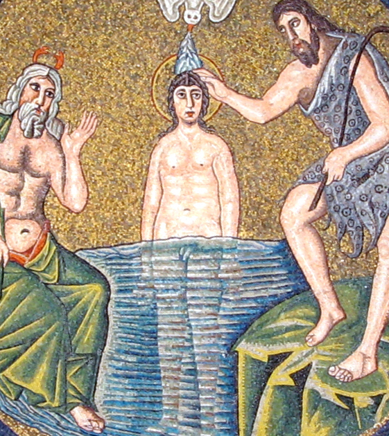 Why is Jesus often depicted wearing a cross necklace?