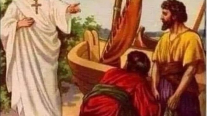 Why is Jesus often depicted wearing a cross necklace?