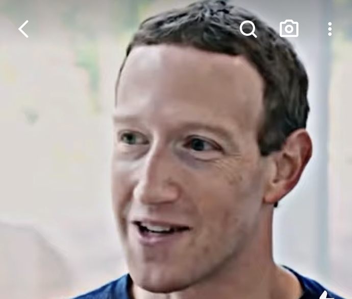 Does it look like Zuckerberg got plastic surgery since this photo was taken?