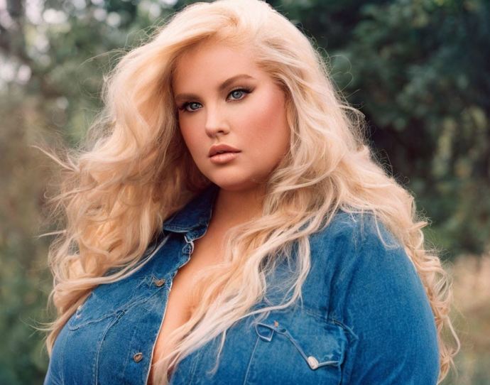 Could this chubby woman become a plus size model? What are your thoughts on her?