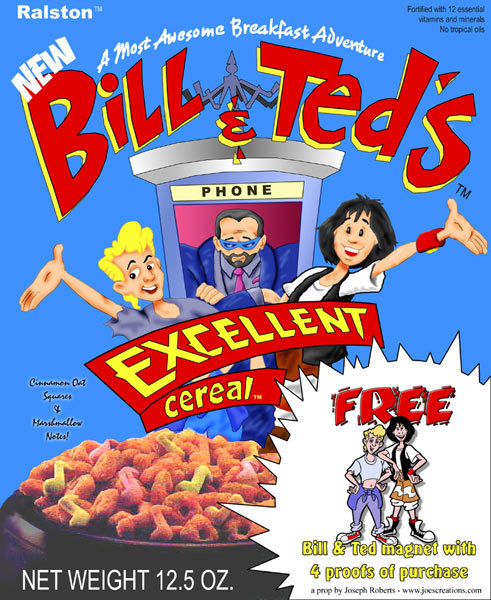 If someone were to make a breakfast cereal based on you what would the cereal be called?