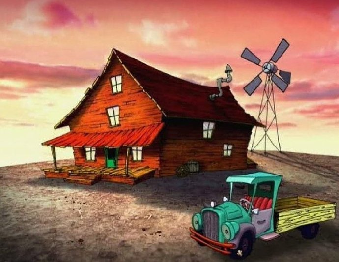 If you could live in a cartoon house which one would you choose?