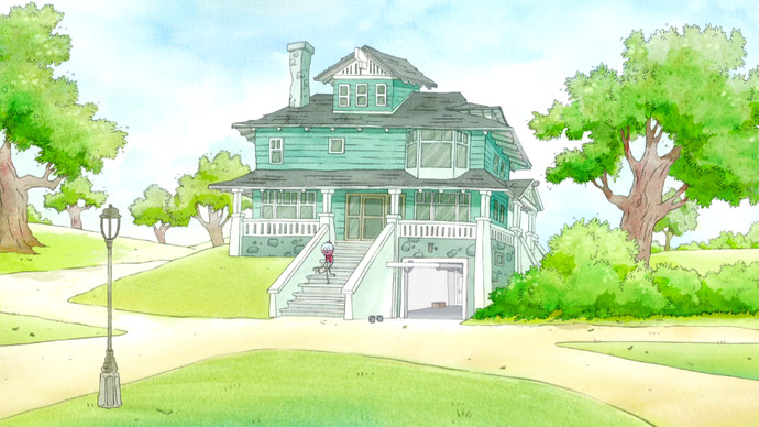 If you could live in a cartoon house which one would you choose?