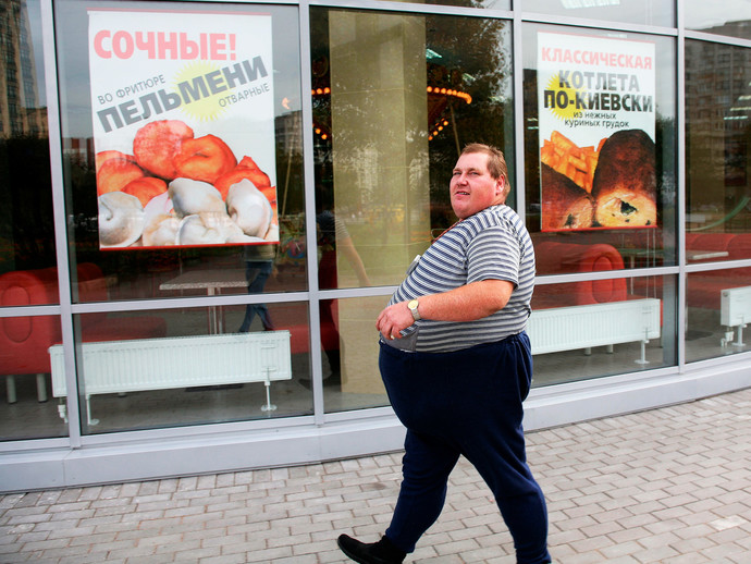 Why do you think there are no fat people in Russia?