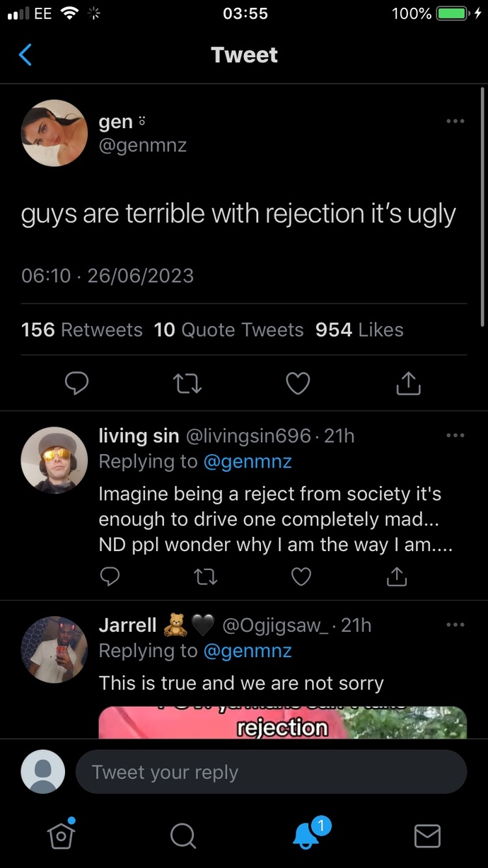 Do you think guys are bad at rejection? how should they handle this better? what should they say?