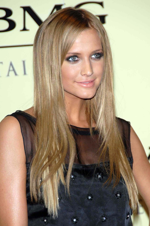 Do you think Ashlee Simpson looks better with black, blonde, or red hair?
