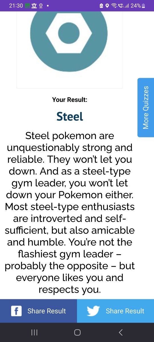 What type Pokémon gym leader would you be?