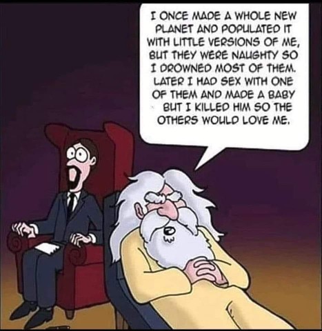 Gods done bad stuff, so why do you still worship him?