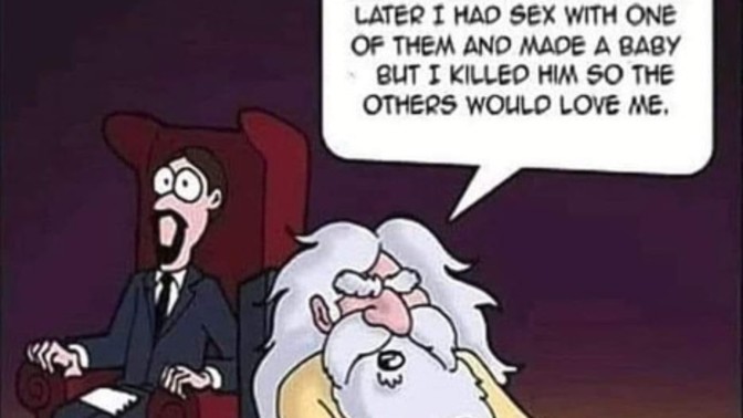 God's done bad stuff, so why do you still worship him?