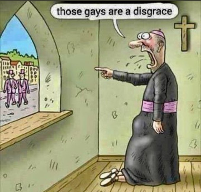 Was he lucky he did not know his Bible?