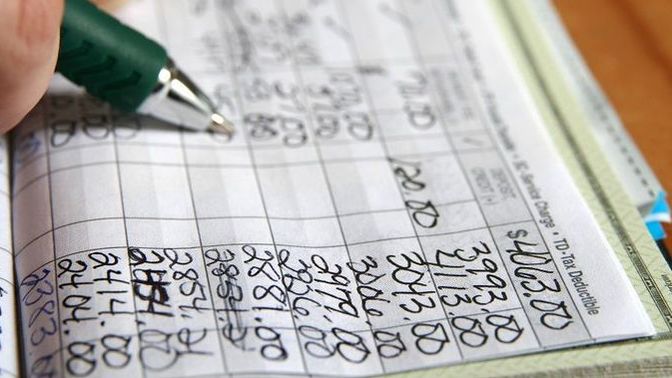 Can you balance your checkbook against canceled checks?