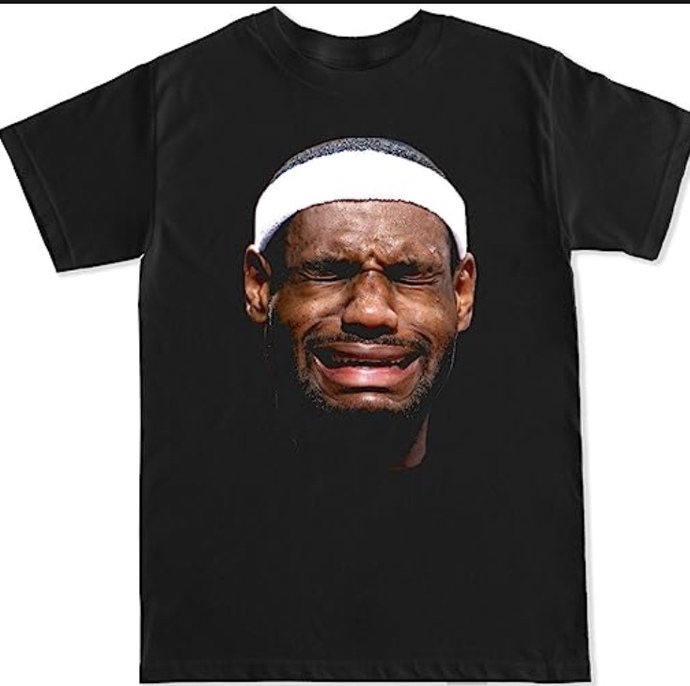 What would you do if you saw someone wearing a shirt with your face on it?