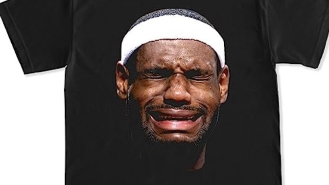 What would you do if you saw someone wearing a shirt with your face on it?
