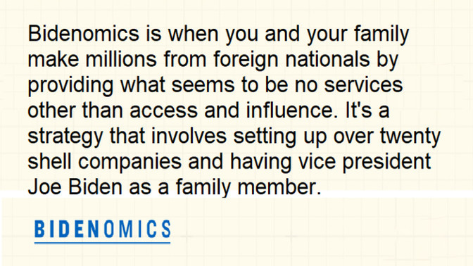 How do you define "Bidenomics"?
