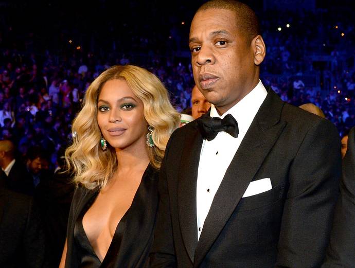 Jay Z and his wife