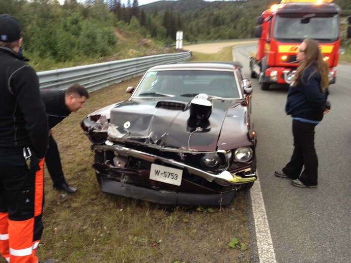 Your partner has crashed your car into a pole. What would you tell them or how would you react?