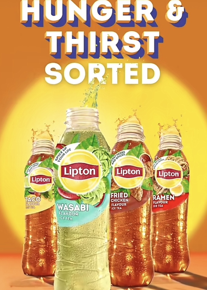 Which one of these unique flavored Lipton tea would you drink?