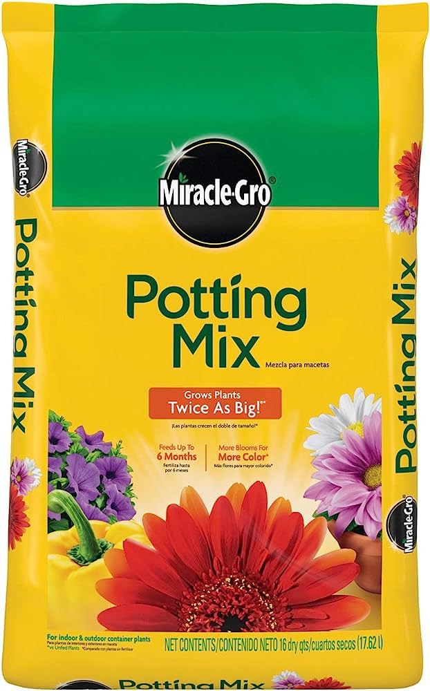 You ever used Miracle-Gro potting mix on your plants, did you get good results?