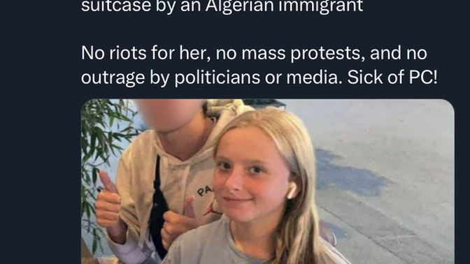 Why don’t white people protest or riot when one of our own is a victim? Why is a criminals life worth more then an innocent 12 year old girl?