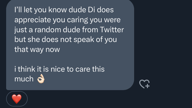 If someone you knew online (never met IRL) asked about how you were doing after they found out you were sick how would you feel?