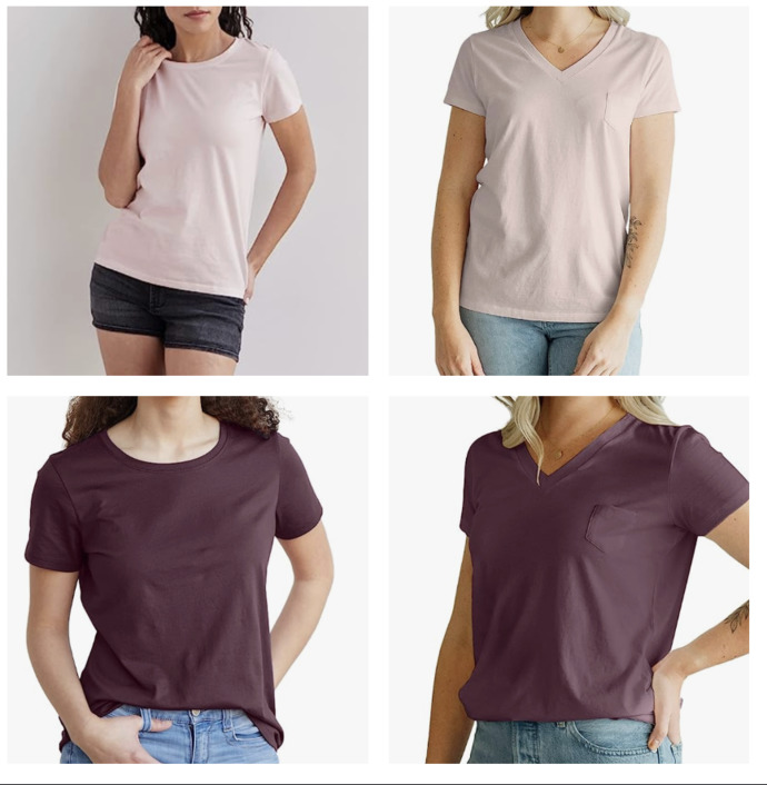 What neckline looks more feminine crew neck or vneck? GirlsAskGuys