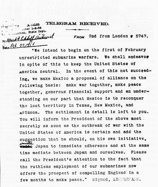 Why did the USA get involved in both world wars?