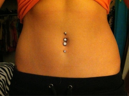 Whats the most prettiest and the most unattractive navel piercing. Theirs the regular pierced, double pierced, and the long pierced?