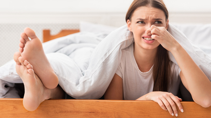 Have you ever dated someone with stinky FEET?