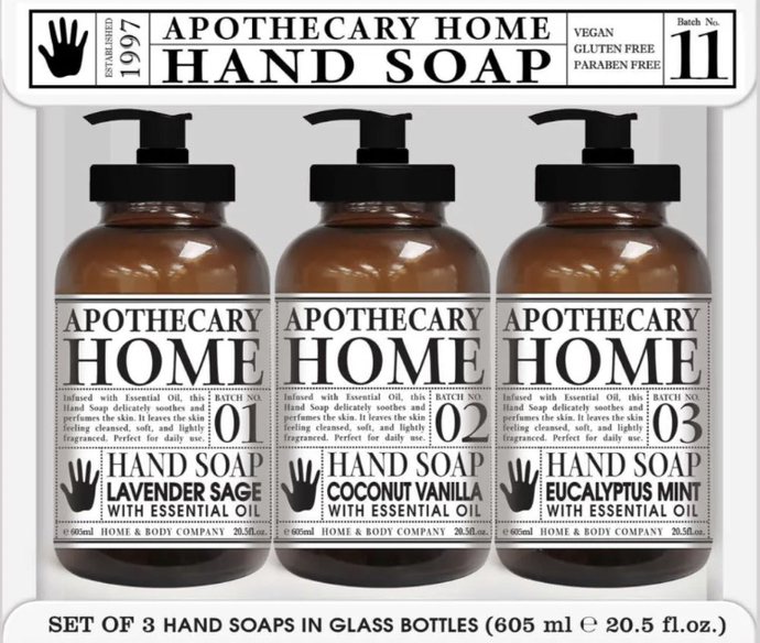 Do you have liquid soap in pump bottles in your house?