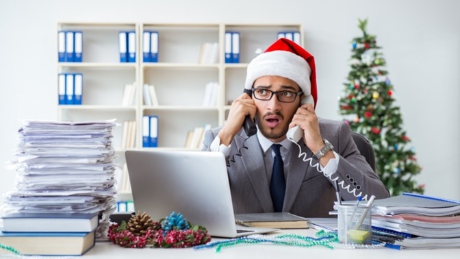 You ever have to work on a holiday?
