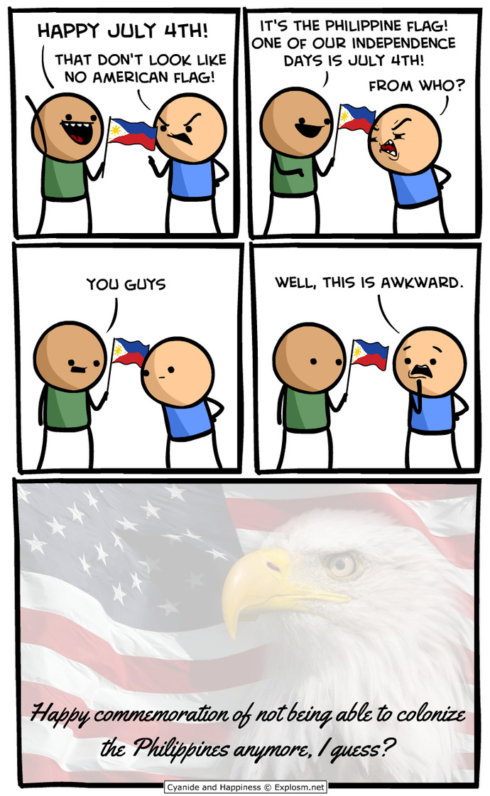 Enjoy independence day, Filipinos!