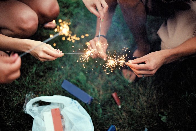 Do you like setting off fireworks on the 4th or July or just watching them?