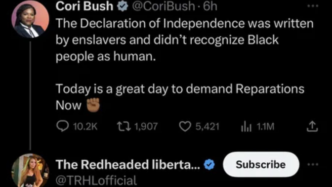 Just offhand, what would be the reparations?