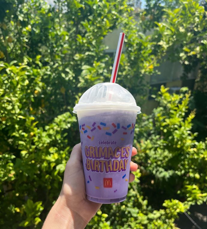 Have you tried the Grimace Shake?