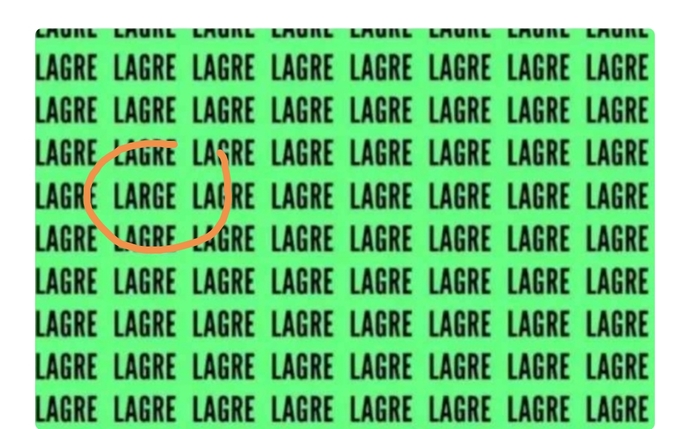 Can you spot the correctly spelled word?