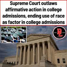 Affirmative Action. Should Colleges like Harvard have an admissions policy that reflects the demographics of the United States?